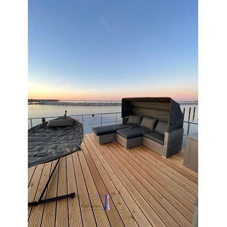Hausboot Fjord Haven Mit Biosauna In بارث المظهر الخارجي الصورة